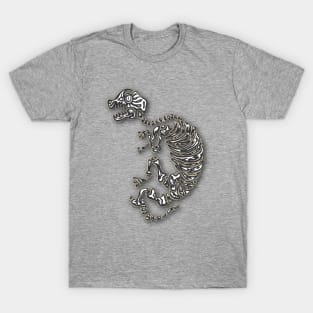 Long Sleep Dino #2 (Shadow) T-Shirt